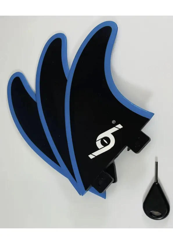 FCS Fins Safety Surfboard Fins Thruster Fins Set of 3 - Image 2