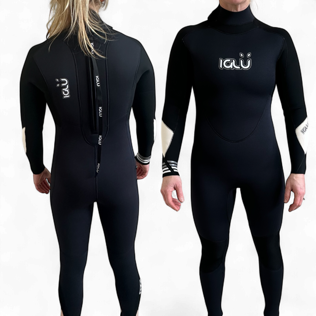 4/3 Iglu Wetsuits Women's Winter Wetsuit - Black - Image 6