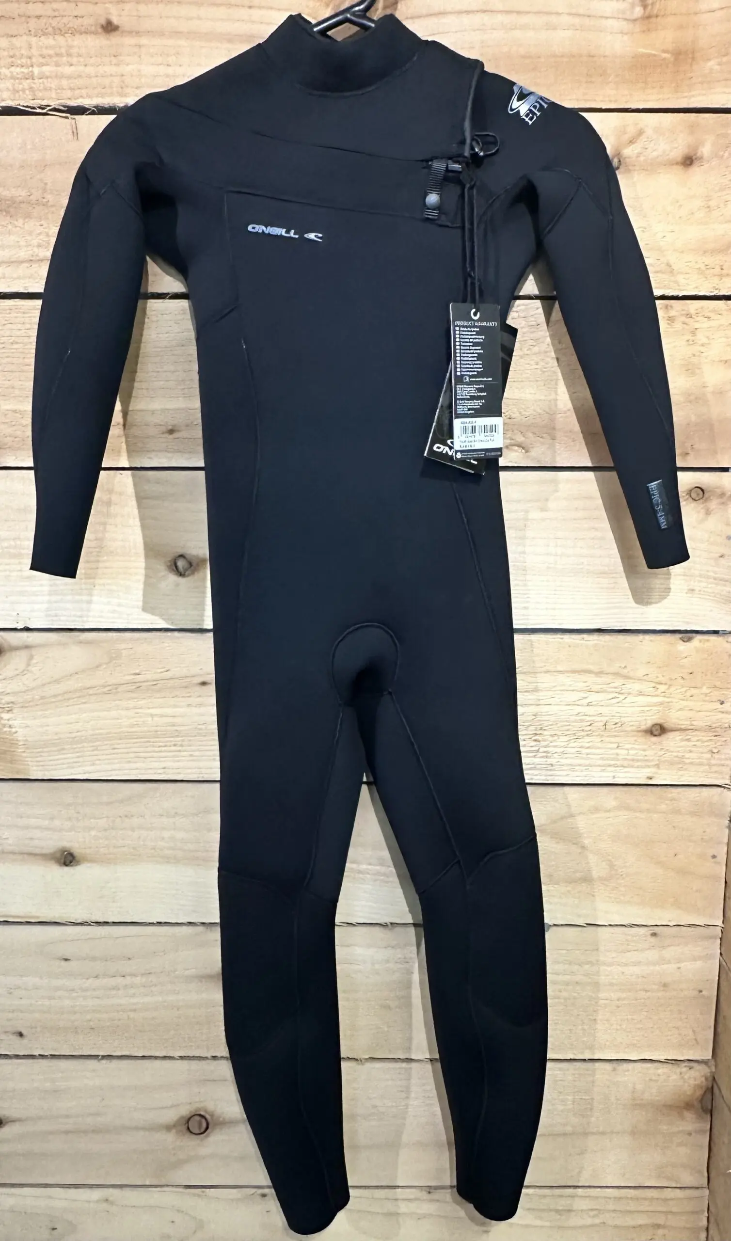 O'Neill Youth Epic 5/4 Chest Zip Winter Wetsuit - Black - Image 5