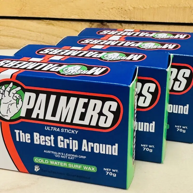 Mrs Palmers Surf Wax Cold Water Surfboard Wax - Pack of 4