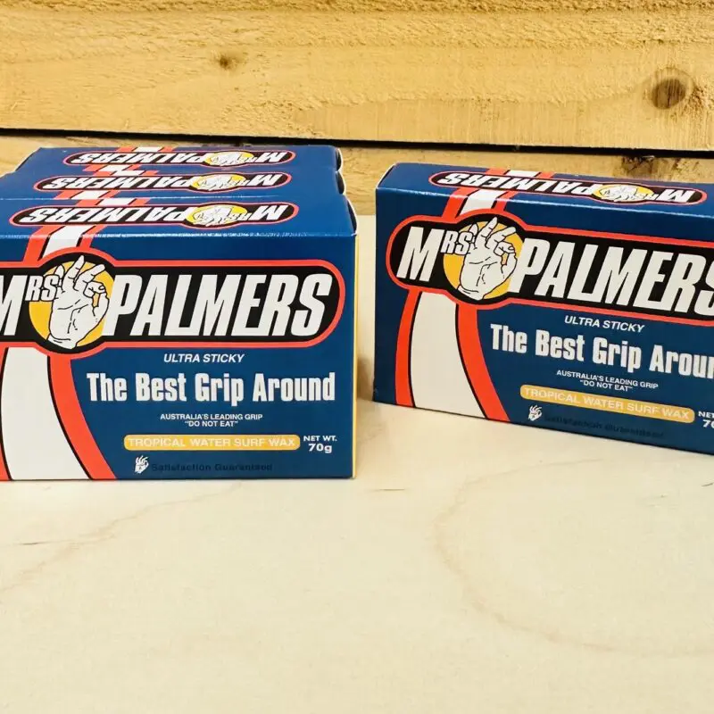 Mrs Palmers Tropical Surf Wax 4 Block Travel Package Deal