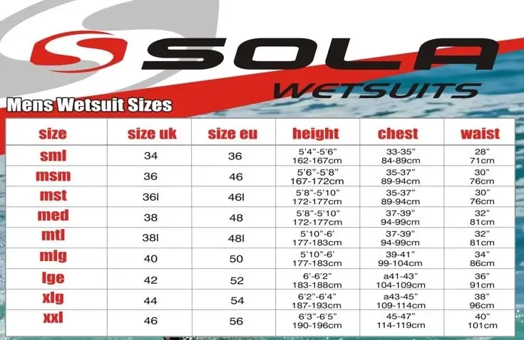 Sola Blaze 5/4mm GBS Back Zip Winter Wetsuit - Black/Black - Image 2