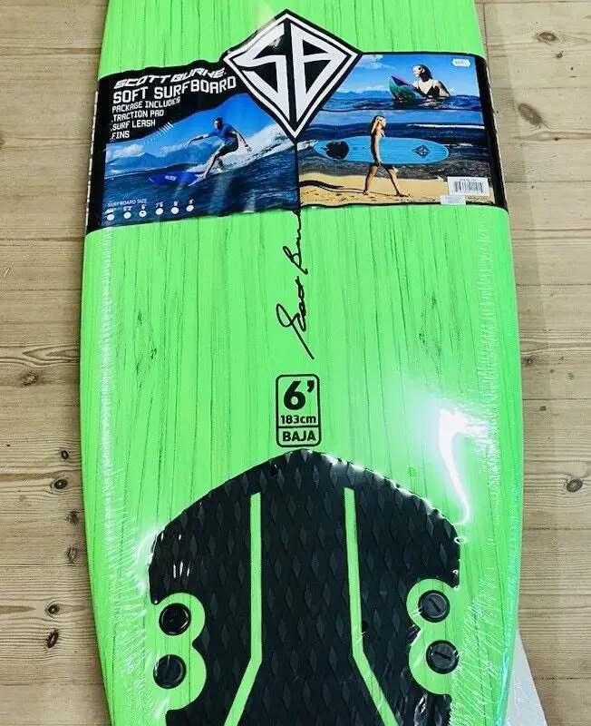 6"0 ft CBC Surfboard Beginners Softboard - Ex Display