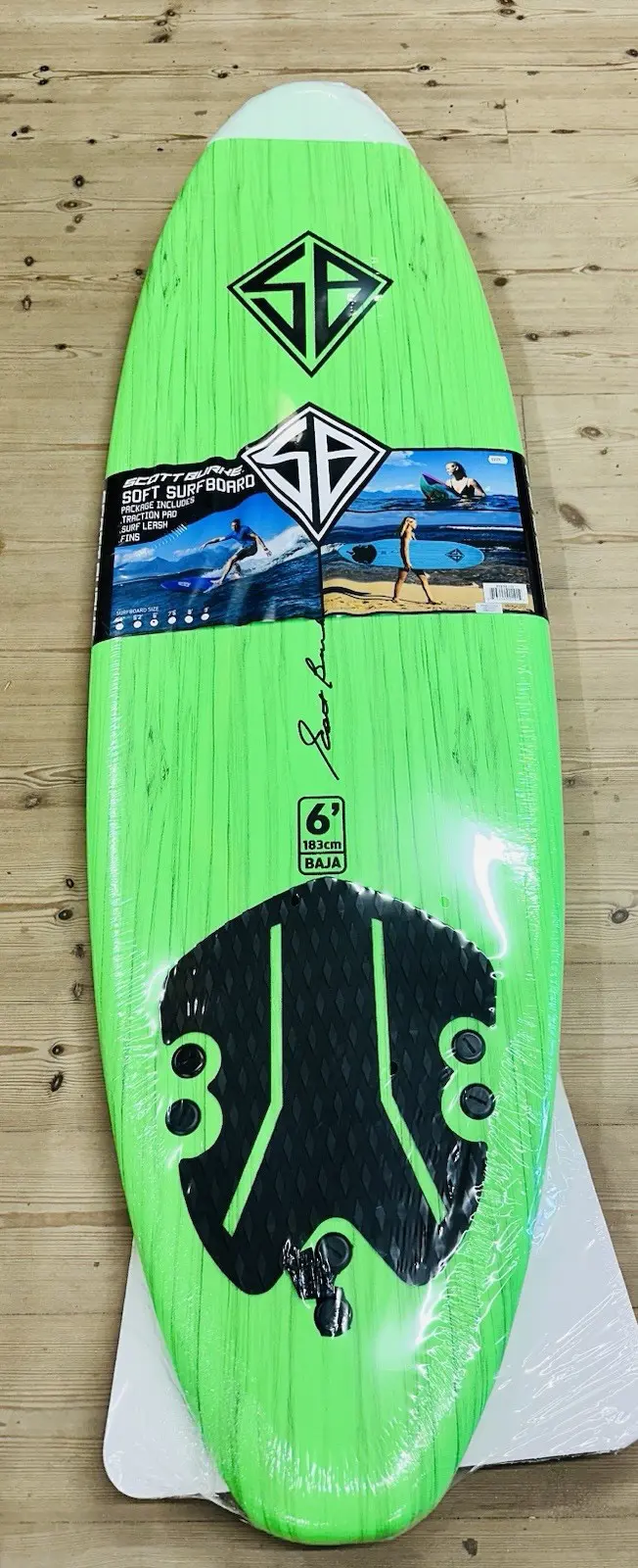 6"0 ft CBC Surfboard Beginners Softboard - Ex Display - Image 2