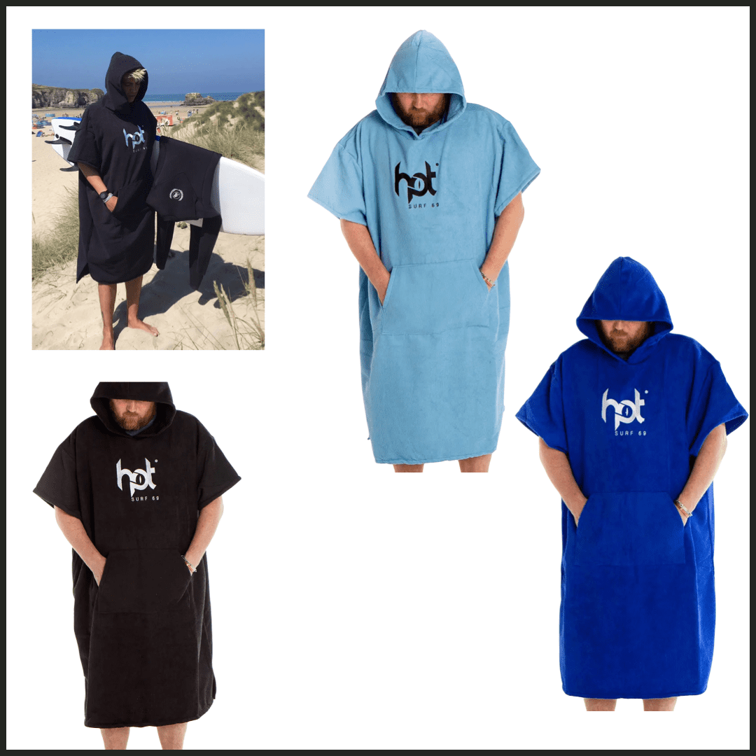 Changing Robes Hot Surf 69 Hooded Surf Changing Robes (All Colours