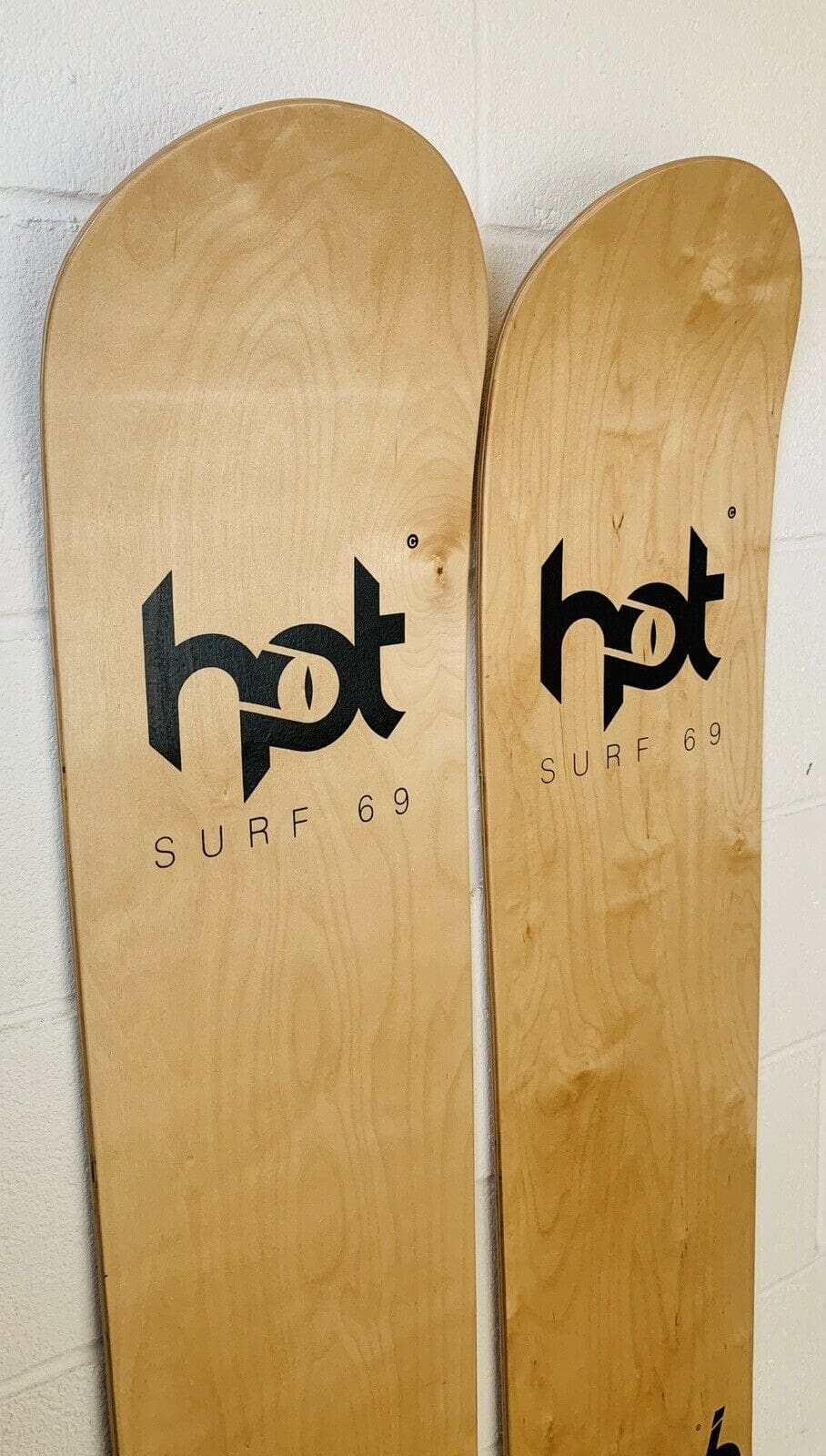 Traditional Wood Belly Boards Wood BodyBoards Hot Surf 69 Wood Retro