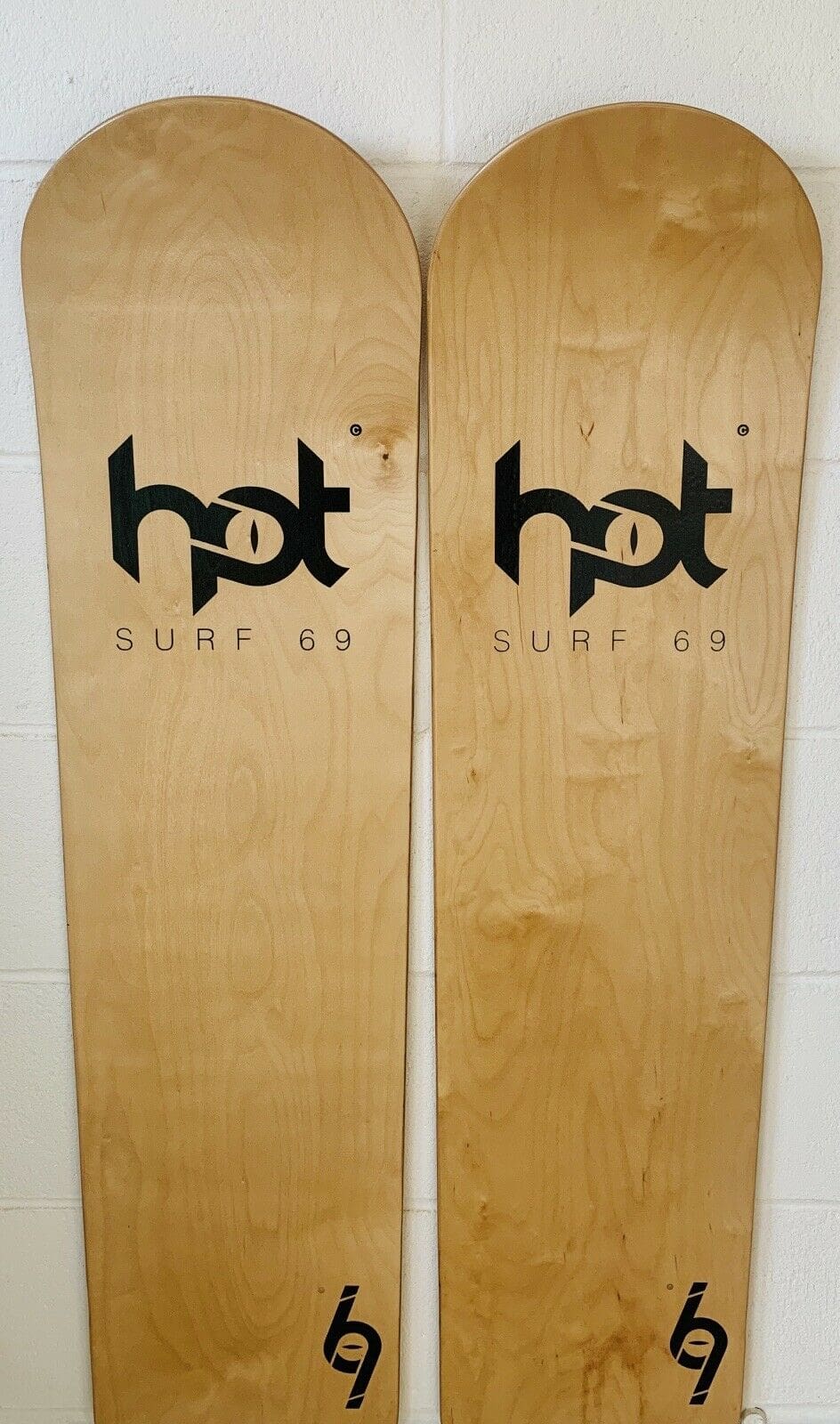 Traditional Wood Belly Boards Wood BodyBoards Hot Surf 69 Wood Retro