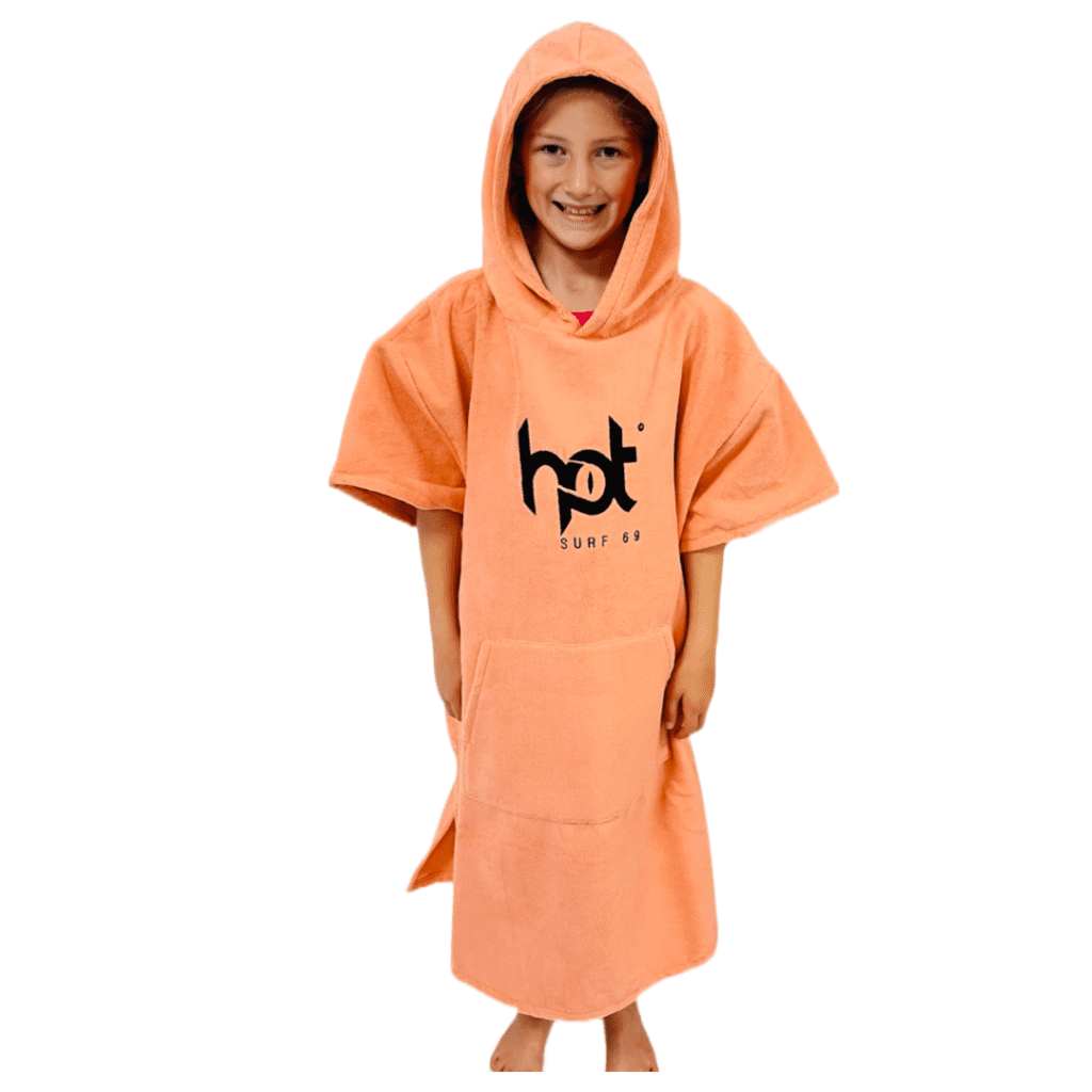 Hot Surf 69 Kids Changing Robes Hooded Kids Robes Towel Robes Piran Surf