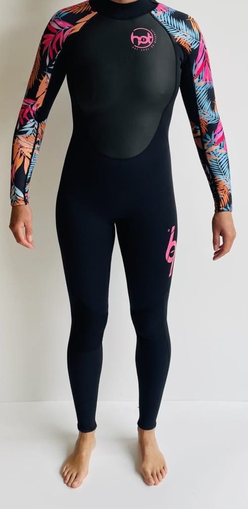 Hot Surf 69 Women’s Full length Summer wetsuit Flowers Piran Surf