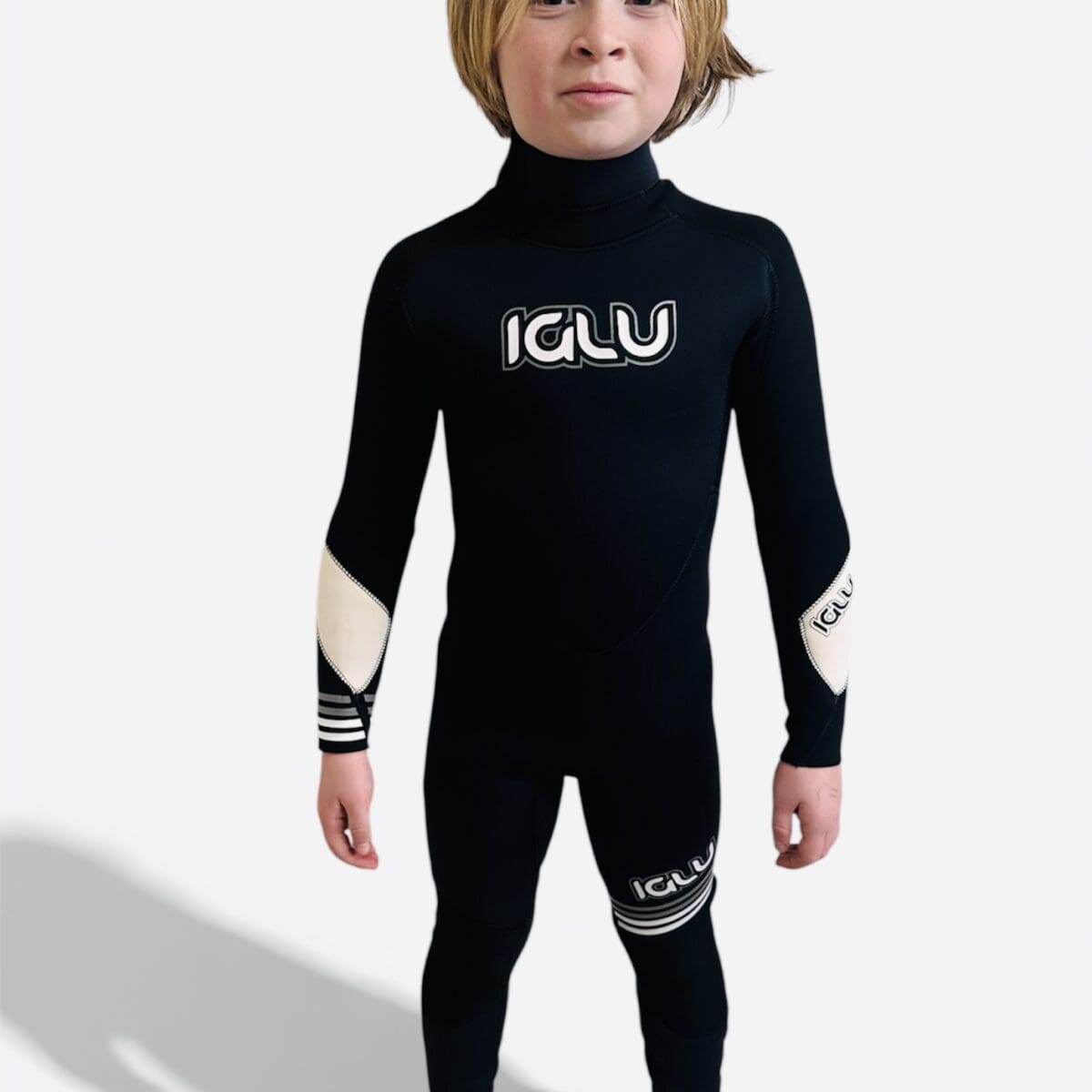 IGLU 4/3 Kids wetsuit Full length Winter Wetsuit Black
