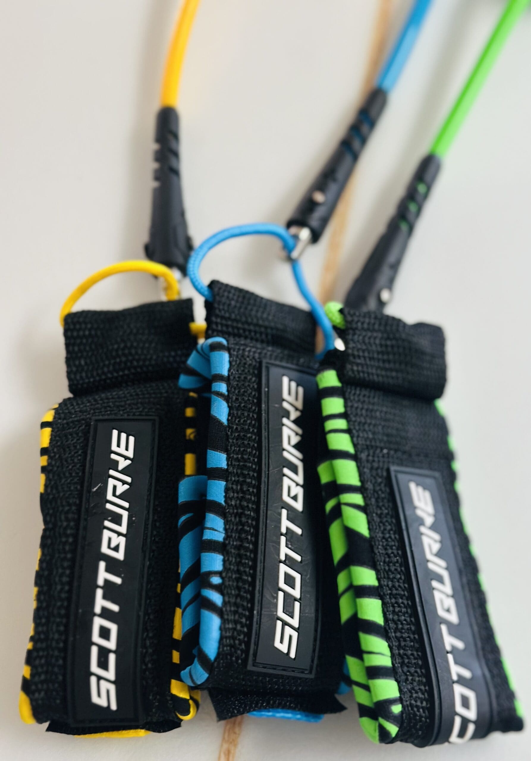 Bodyboard leashes Wrist Coiled Leash 7mm Padded Strap Inc Plug - Image 5