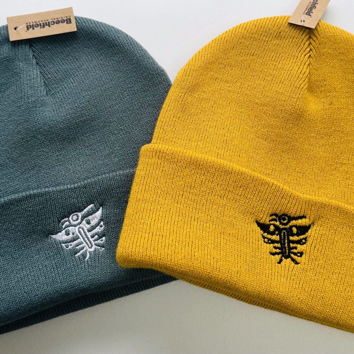 Patch Beanie Piran Surf Logo Adults Knitted Hat - Embroidery Logo