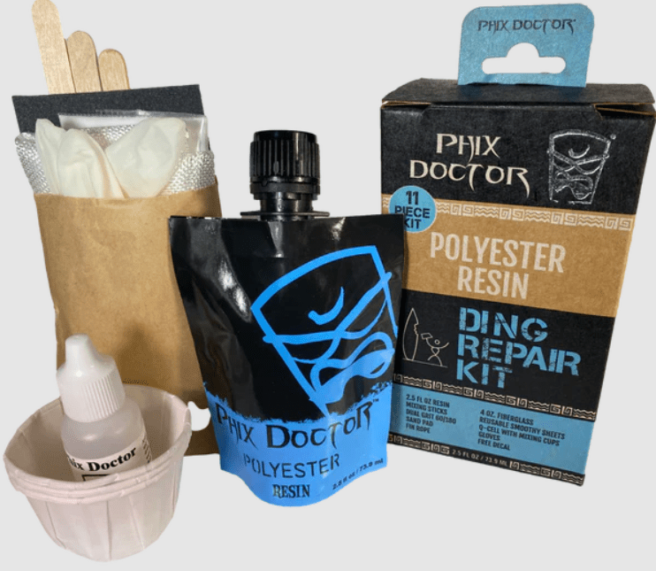 Polyester Resin Surfboard Ding Repair Kit