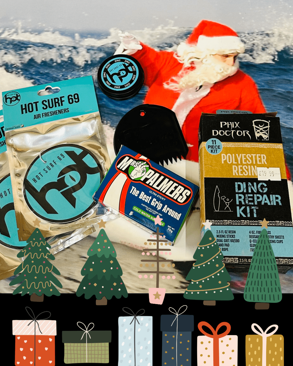 Christmas Surfers Stocking Filler Deluxe Travel Surf Package