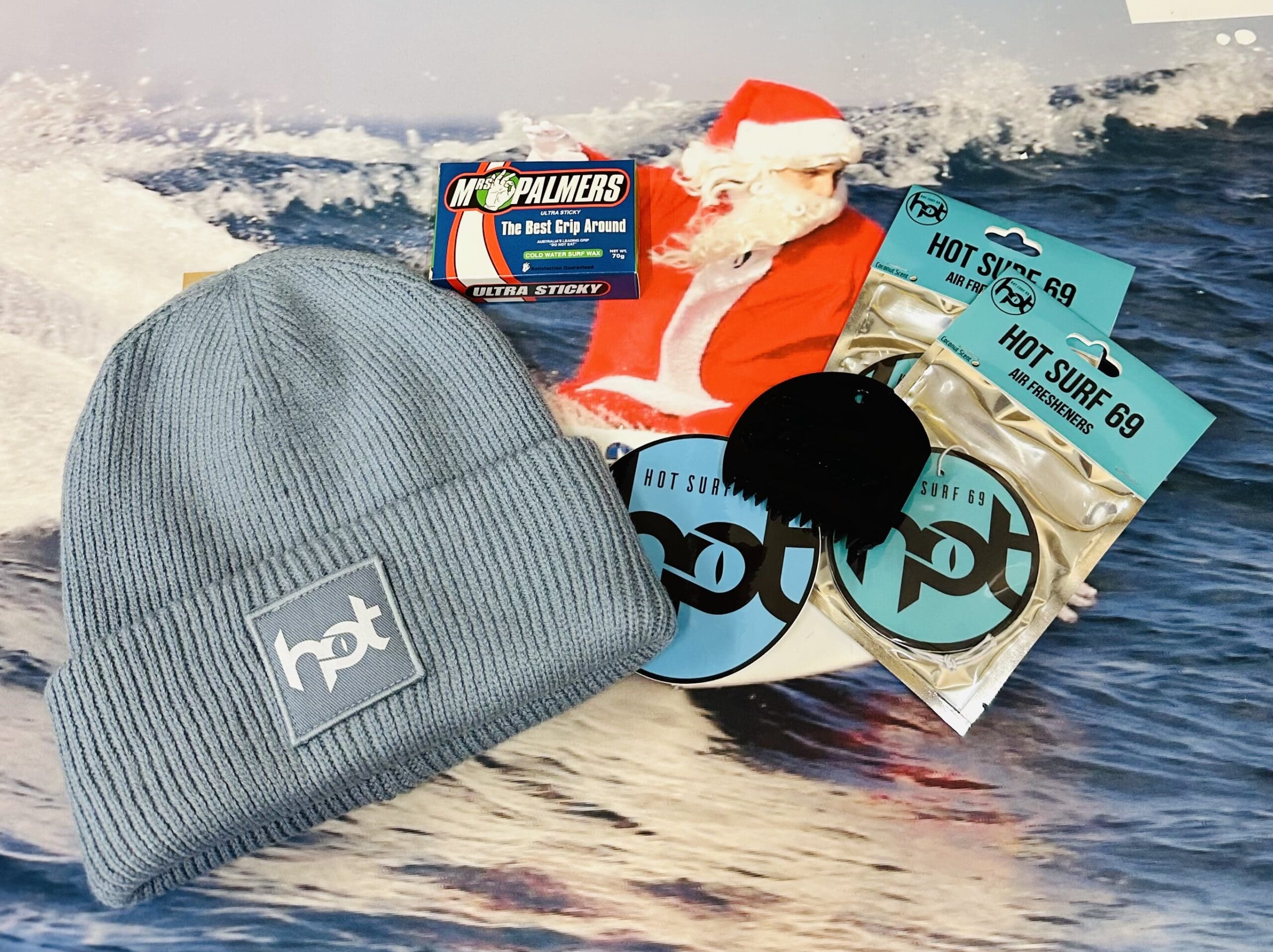 Christmas Surfers Stocking Filler Beanie Hot Surf Bundle - Image 2