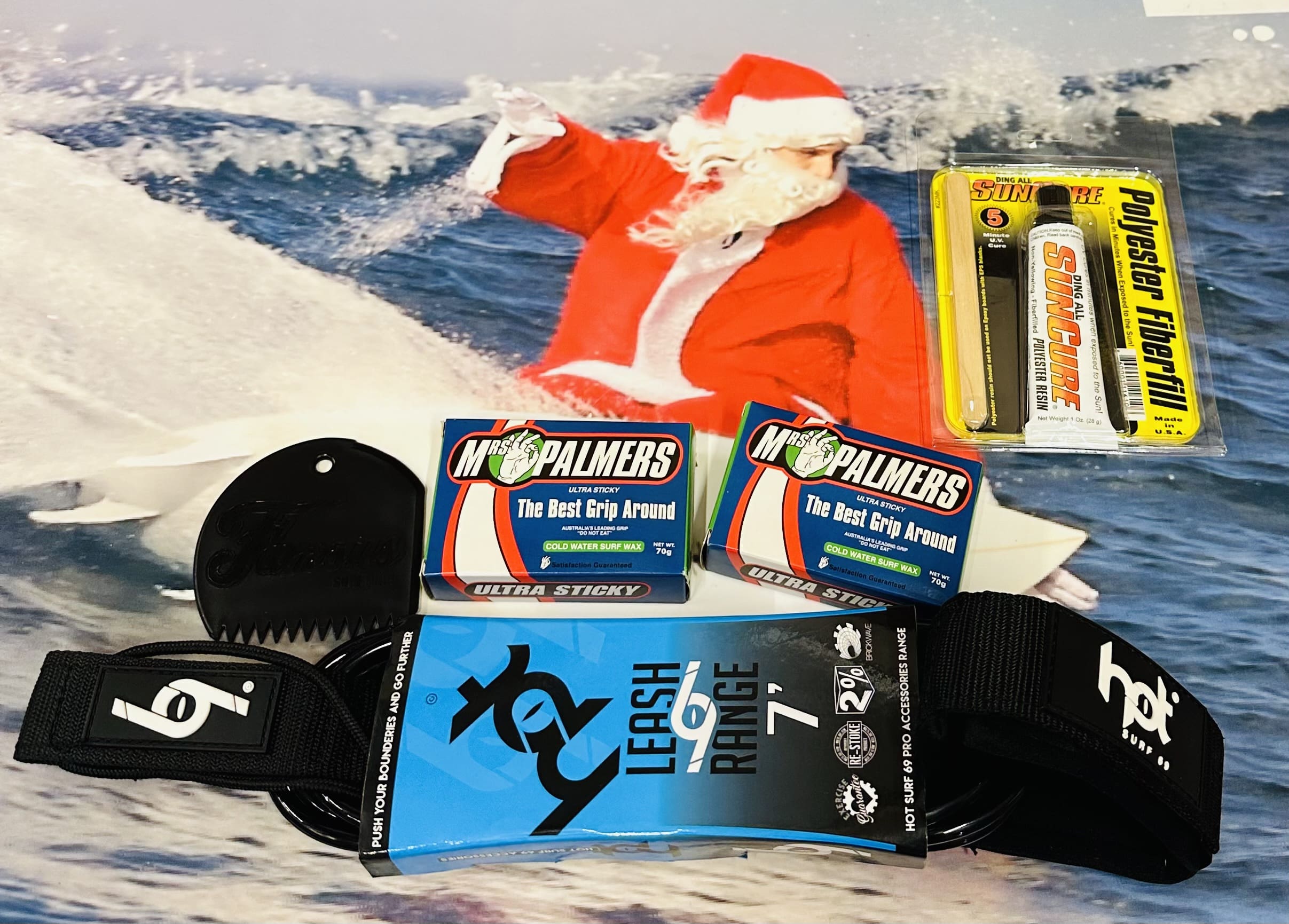 Christmas Surfers Stocking Filler Leash & Repair Kit Surf Package - Image 4