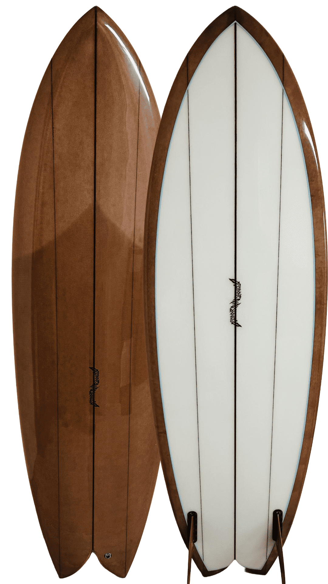 5"9 Twin Fin Destroyer Surfboards Modern Twin