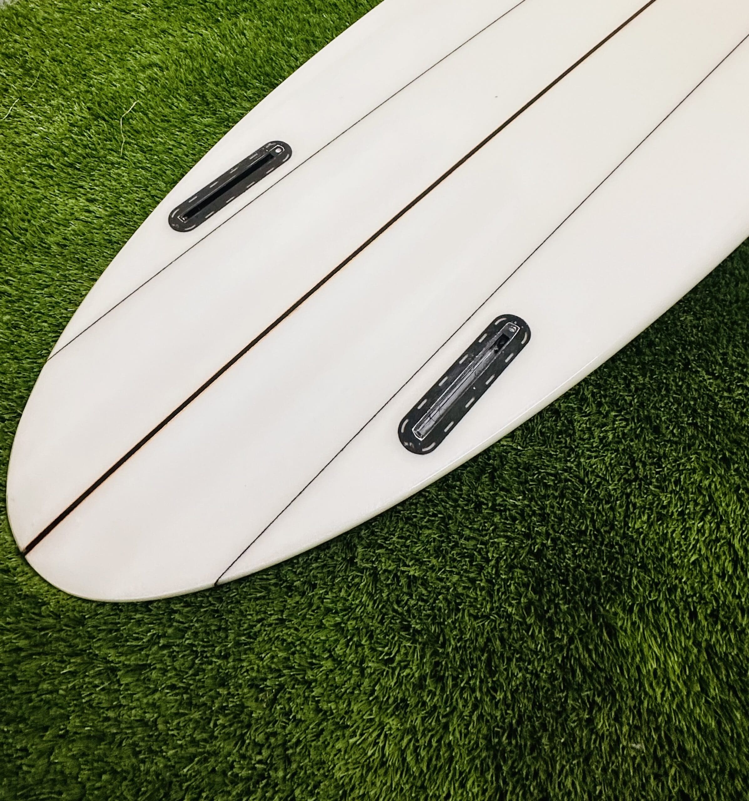 6"6 Twin Pin Destroyer Surfboards Round Tail Mid Length - Image 4