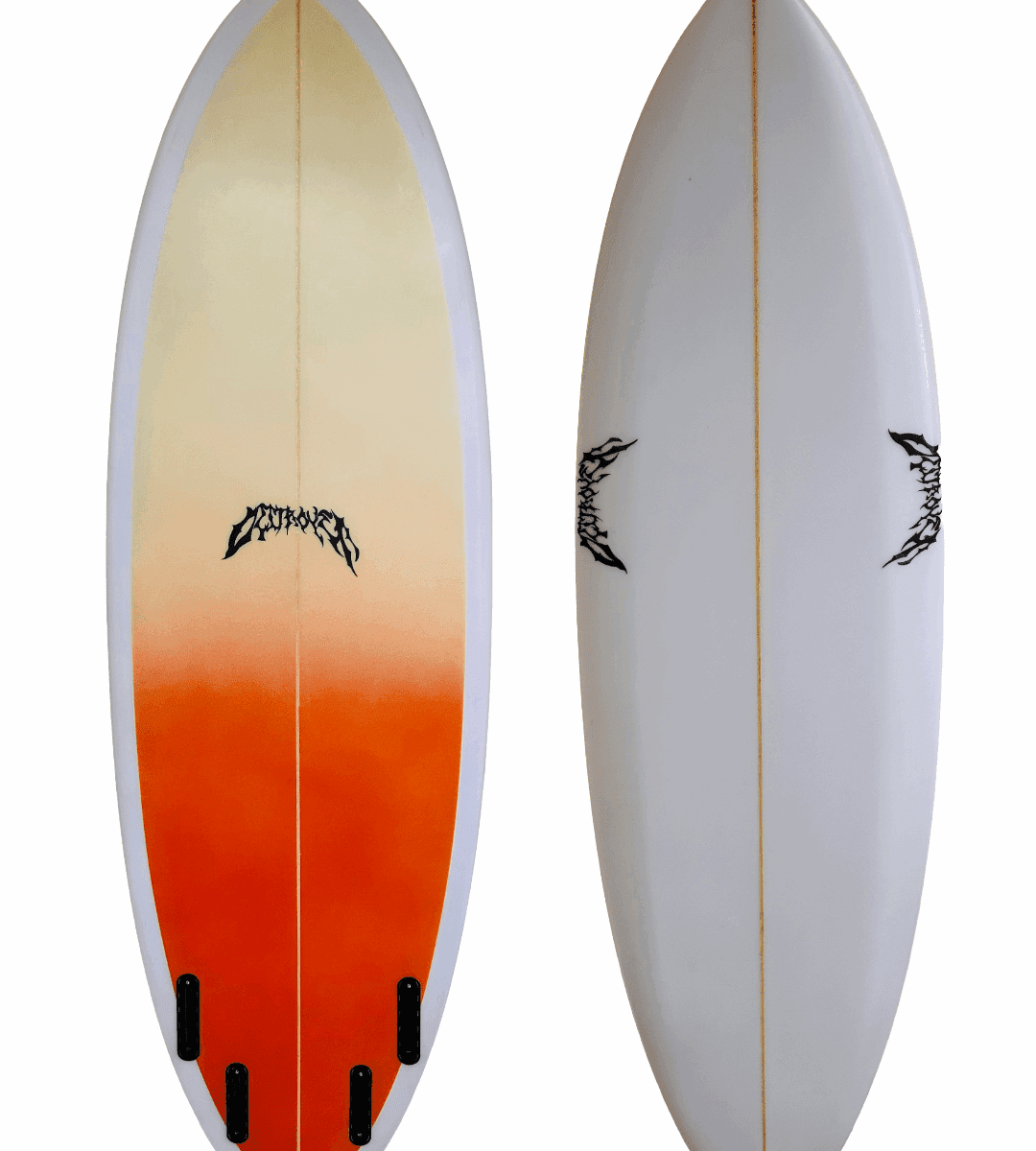 5"8 Quad Destroyer Surfboards Step Deck Shortboard