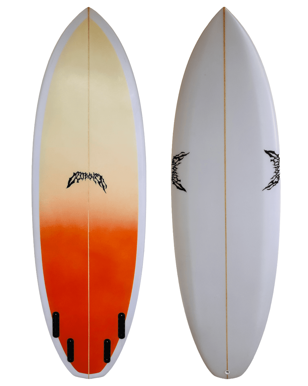 5"8 Quad Destroyer Surfboards Step Deck Shortboard