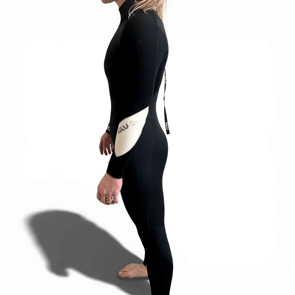 4/3 Ladies Wetsuit Iglu Full Length Wetsuit GBS - Black - Image 7