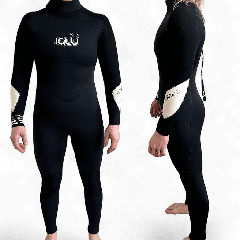 4/3 Ladies Wetsuit Iglu Full Length Wetsuit GBS - Black