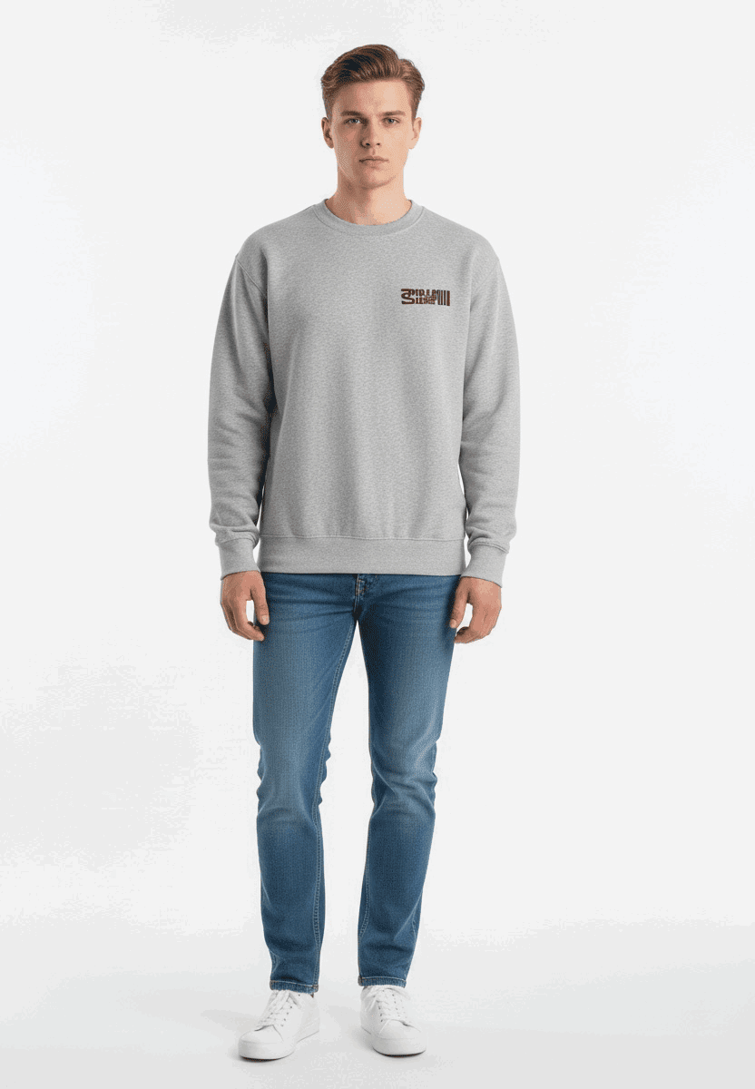 Piran Surf Sweatshirt Unisex Jumper 80's Logo