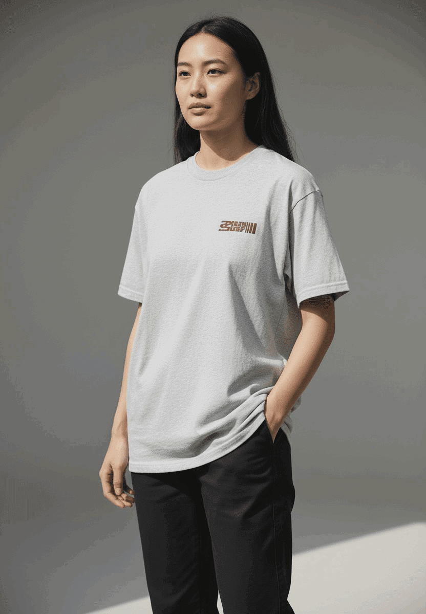 T-Shirt Piran Surf 80s Logo unisex Tee Shirt