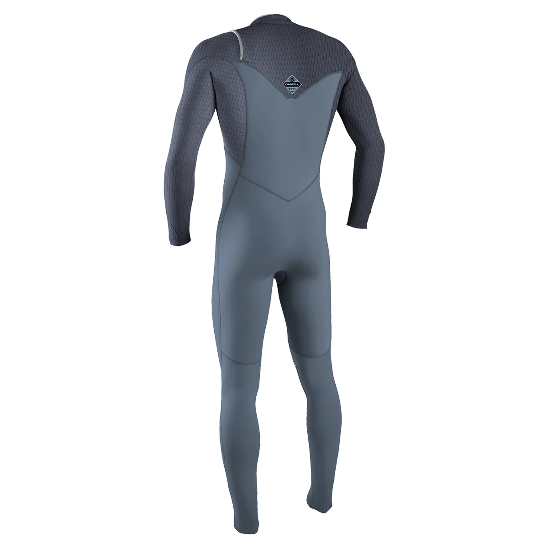 O'Neill Hyperfreak 4/3 + Chest Zip Mens Wetsuits Graphite - 2026 - Image 2