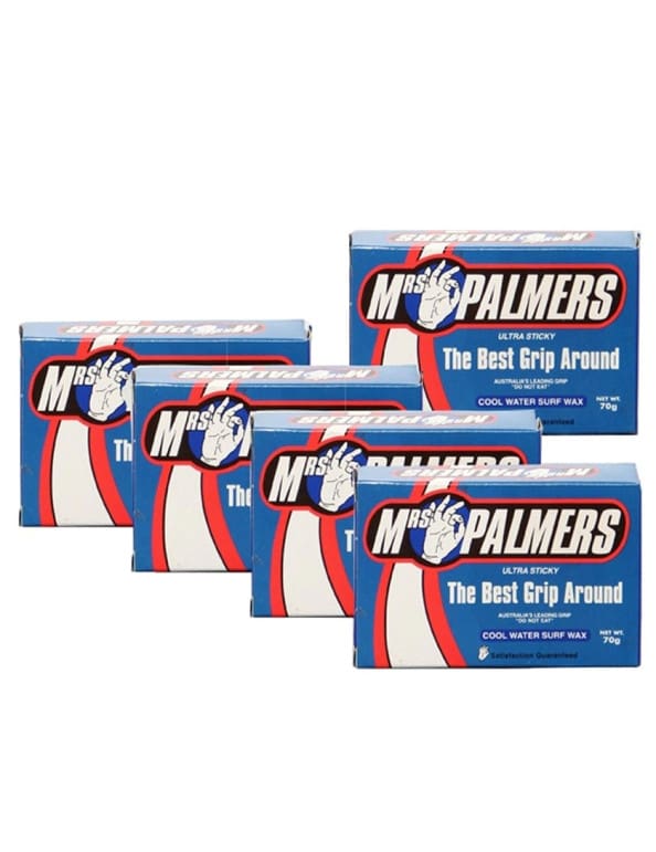 Mrs Palmers Surf Wax Cool Water Surfboard Wax COOL