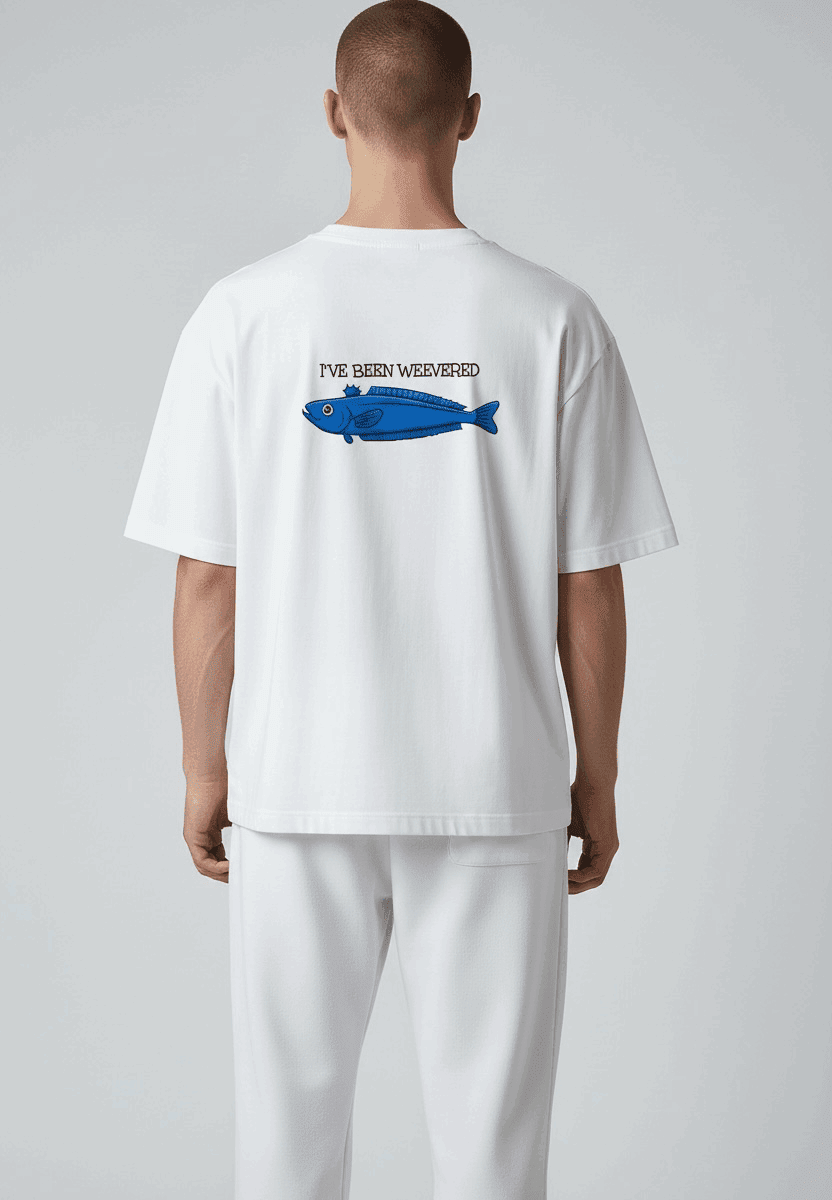 T-Shirt Piran Surf Weever Fish Organic Tee Shirt