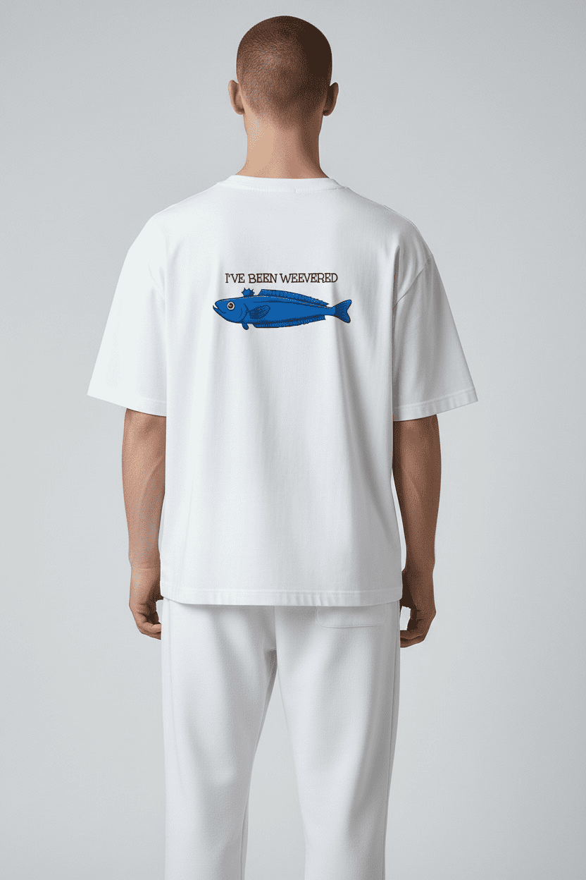 T-Shirt Piran Surf Weever Fish Organic Tee Shirt