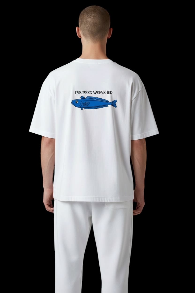 T-Shirt Piran Surf Weever Fish Organic Tee Shirt - Image 5