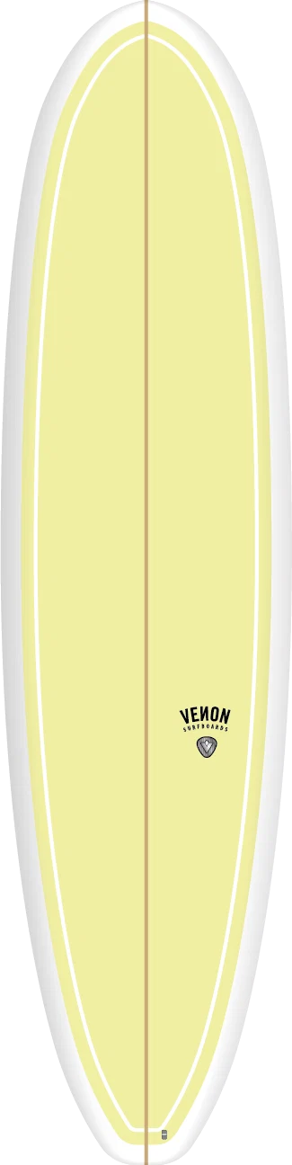 7"6 Epoxy Mini Mal Venom Surfboard inc Fins / leash / wax - Image 2