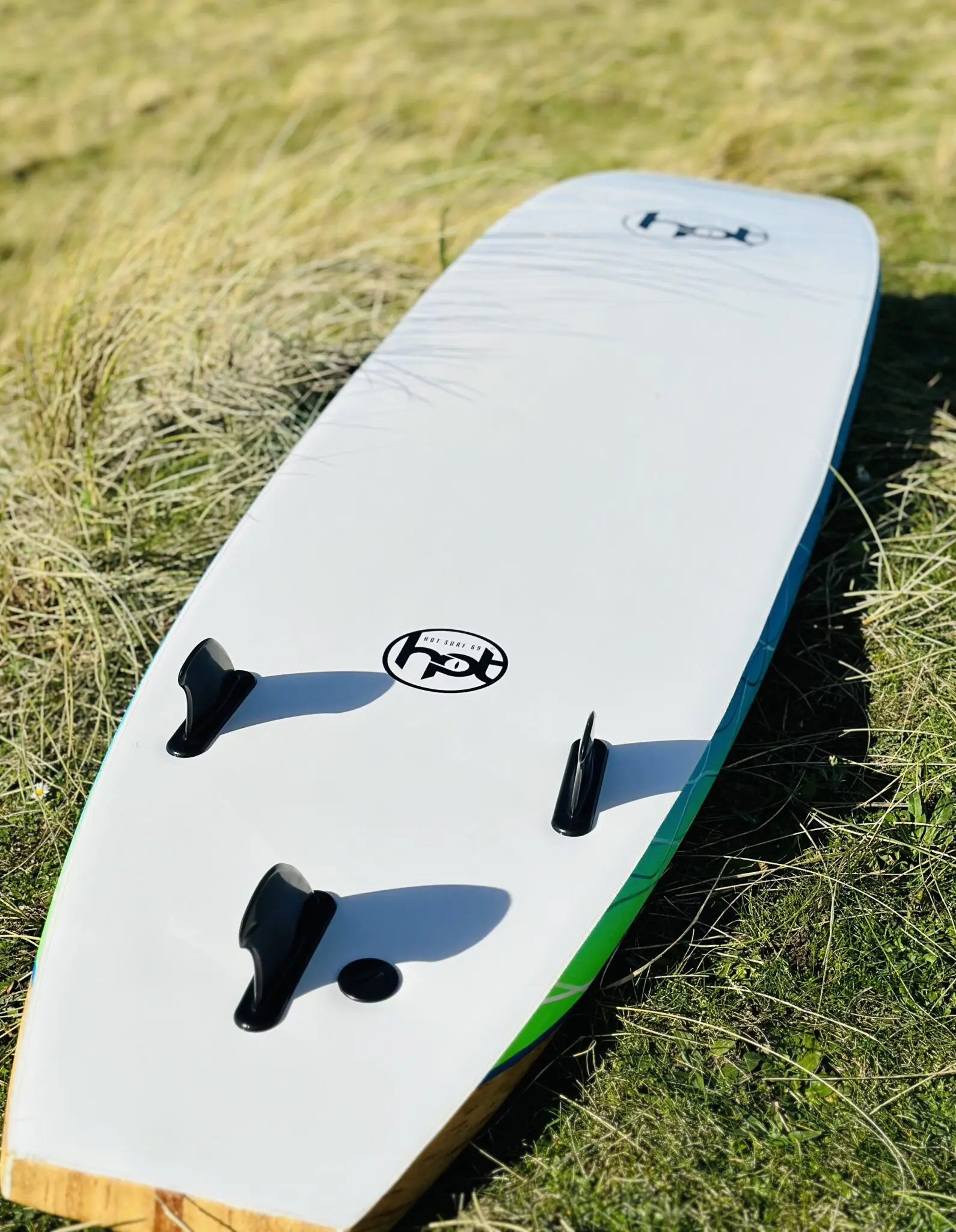7ft Hot surf 69 Beginners Soft Foam Surfboard Package Deal - Image 7