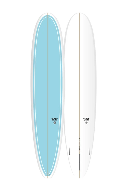 9"0 Epoxy Longboard Venon 2+1 Traditional Longboard