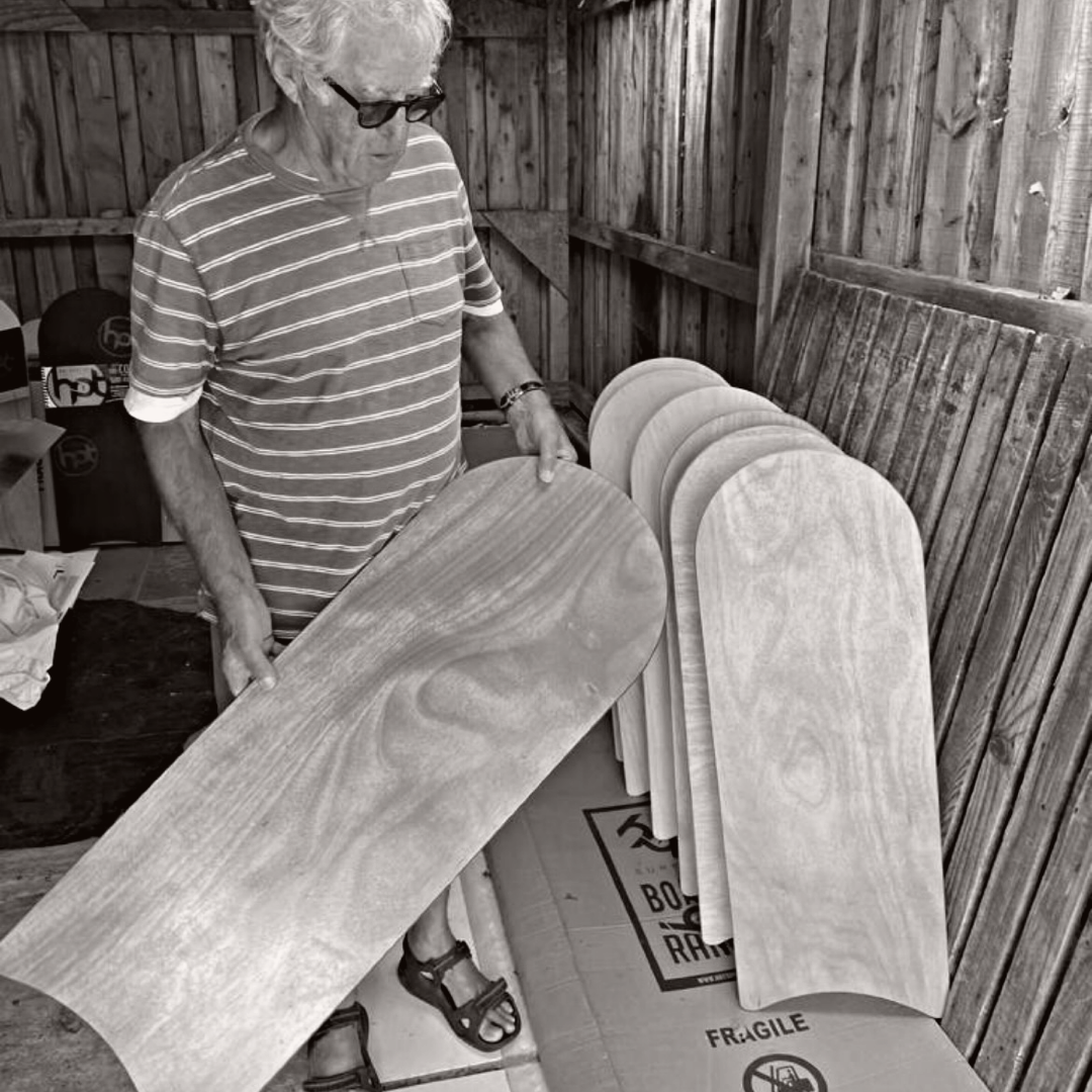 Wood Bellyboard Surf-Rider Hand Made Bodyboard Paint your own - Image 2