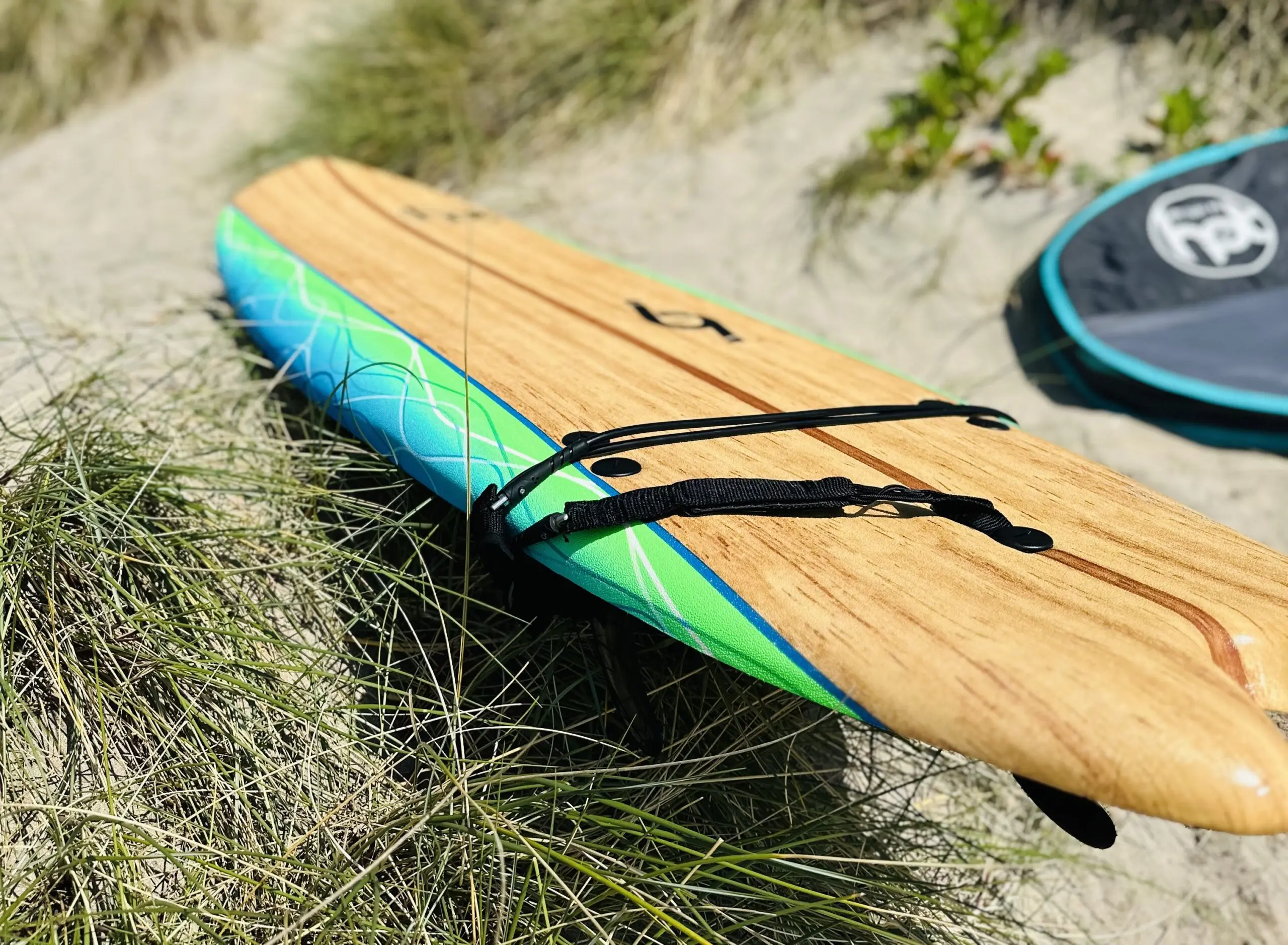 6ft Hot Surf 69 Fish Beginners Soft Surfboard Package Deal - Image 5