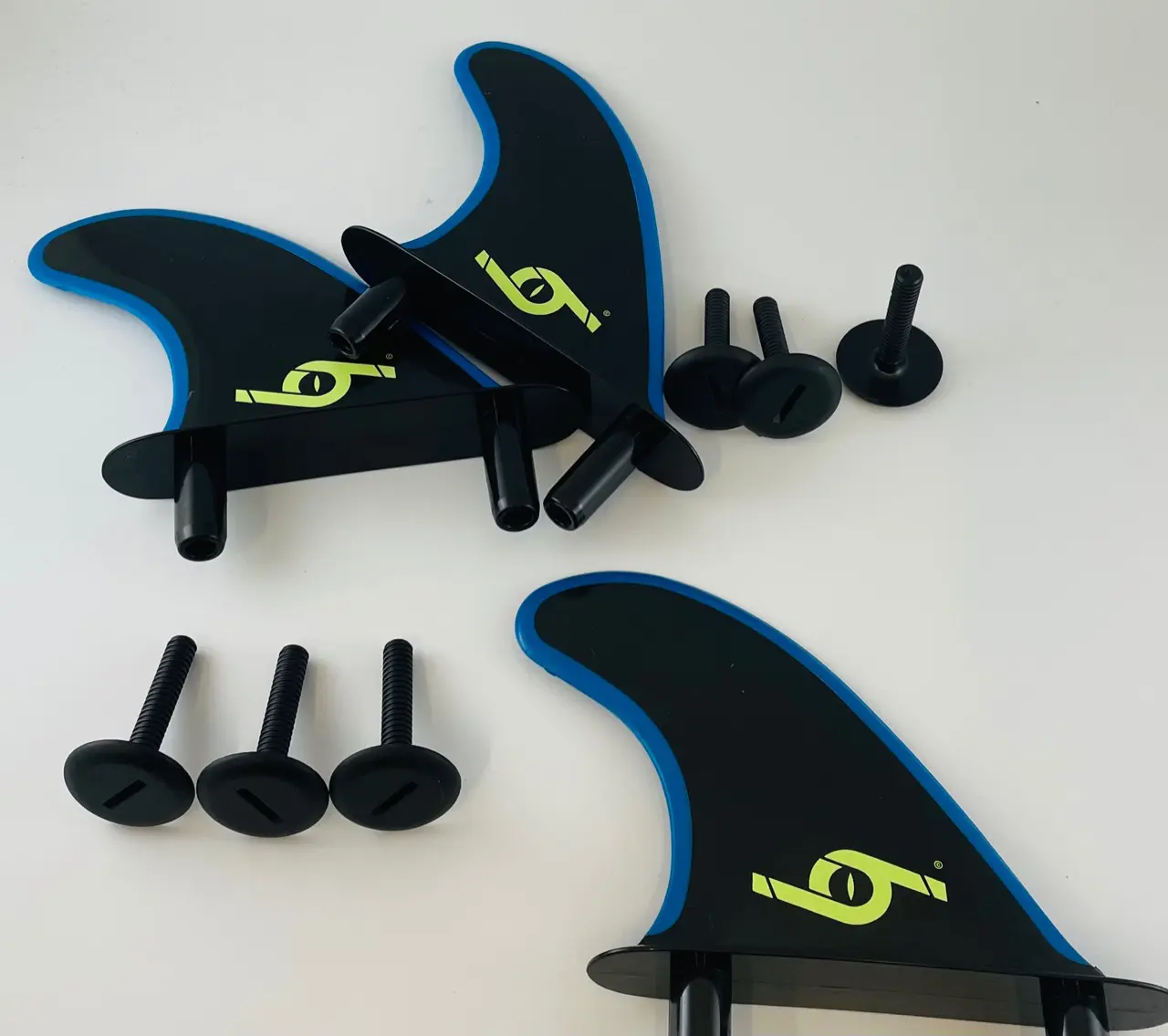 Softboard Fins Replacement Safety Foam board Fins Set of 3