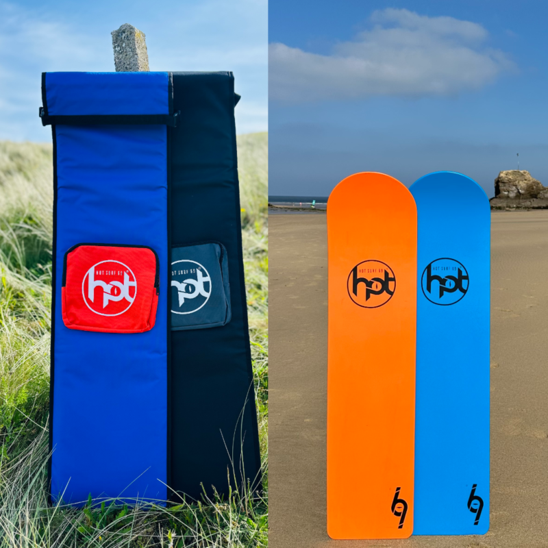 Traditional Wood Bellyboard Package Deal  Board + Bag