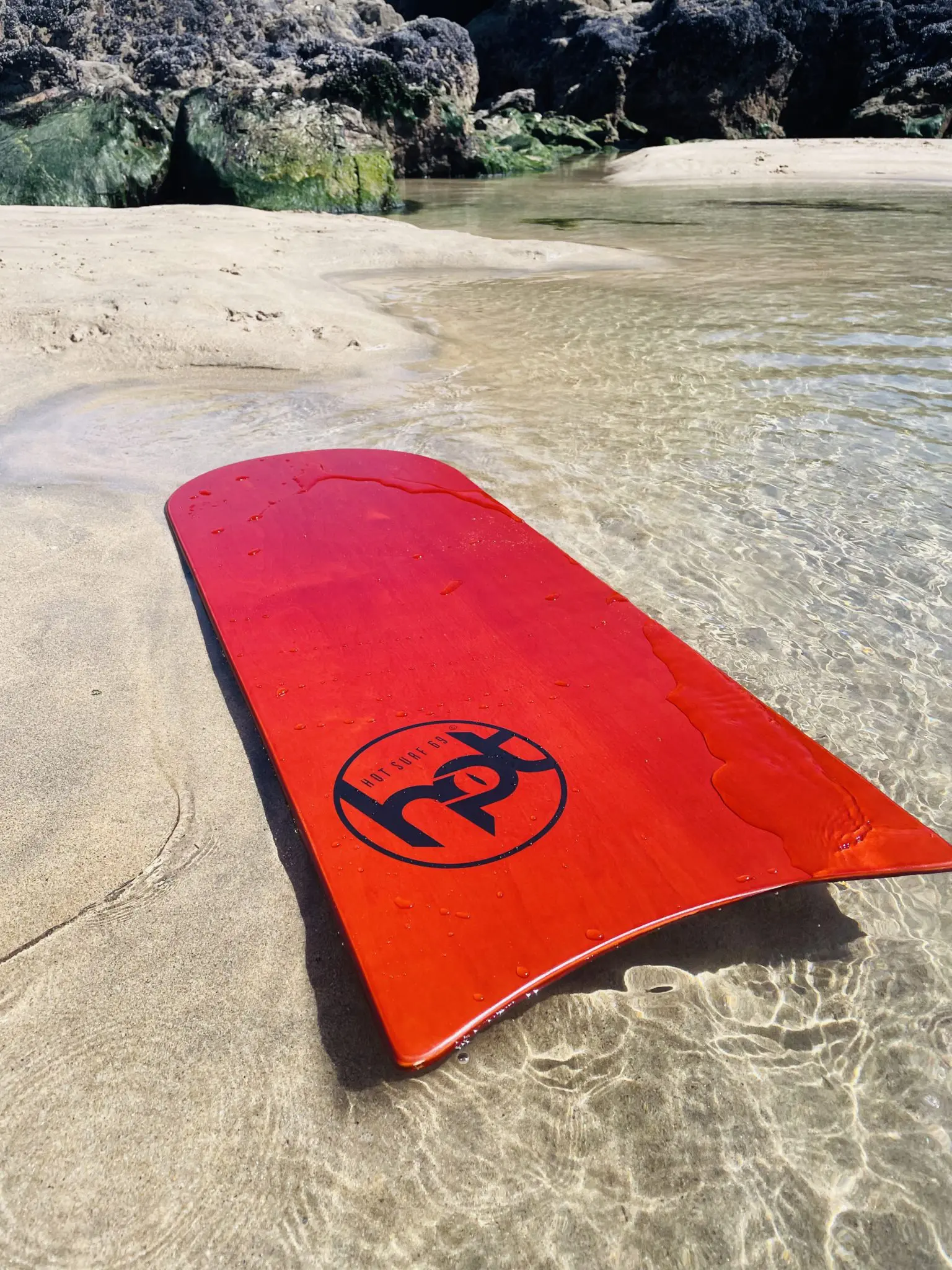 Hot Surf 69 Wood Bellyboard Surf-Rider Hand Made Bodyboard - Image 2