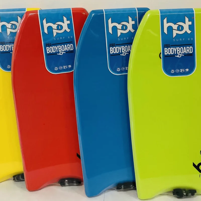 Hot Surf 69 Pro Bodyboard Slick Bottom Bodyboard HDPE FireBall