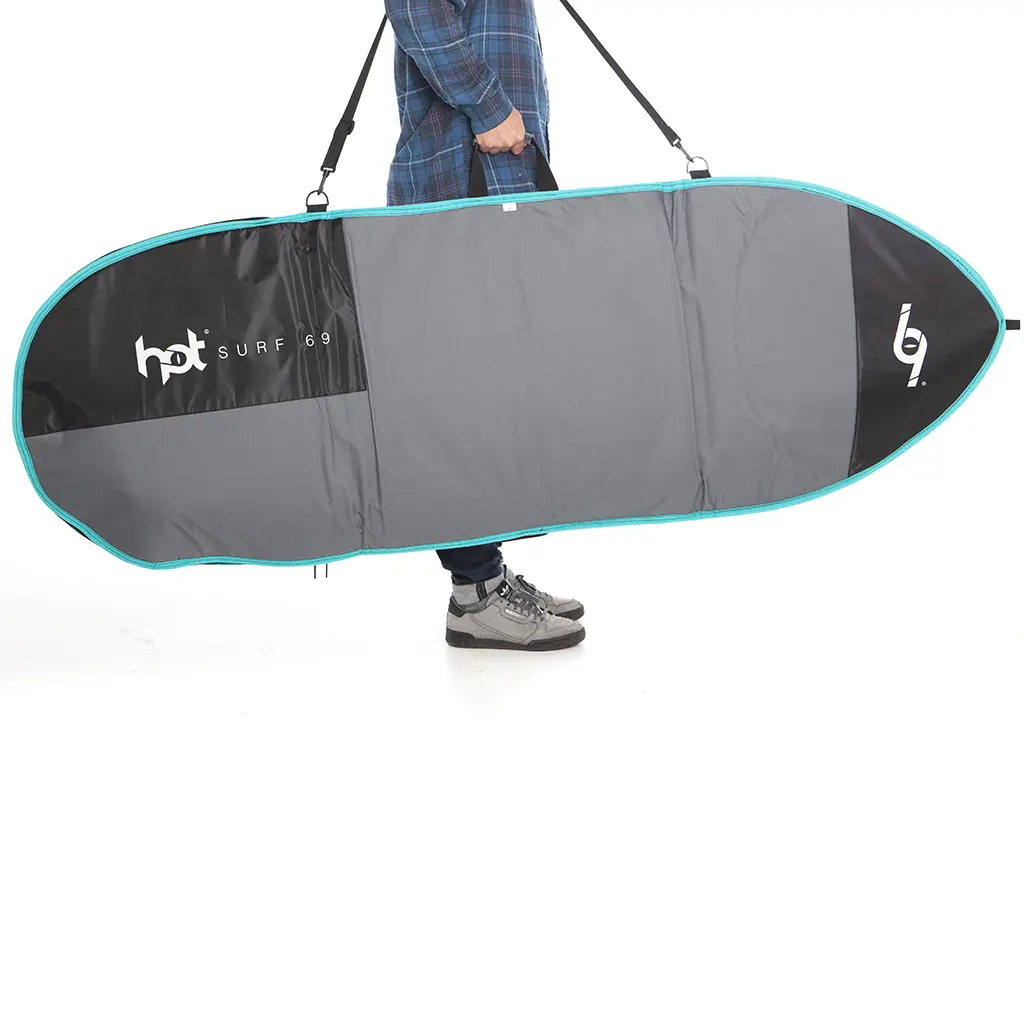 6ft Hot Surf 69 Fish Beginners Soft Surfboard Package Deal - Image 3
