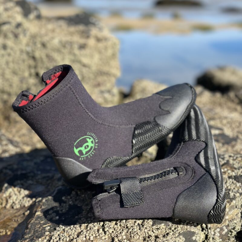 5mm Zipped Wetsuit Boots Neoprene Winter Wetsuit Boot