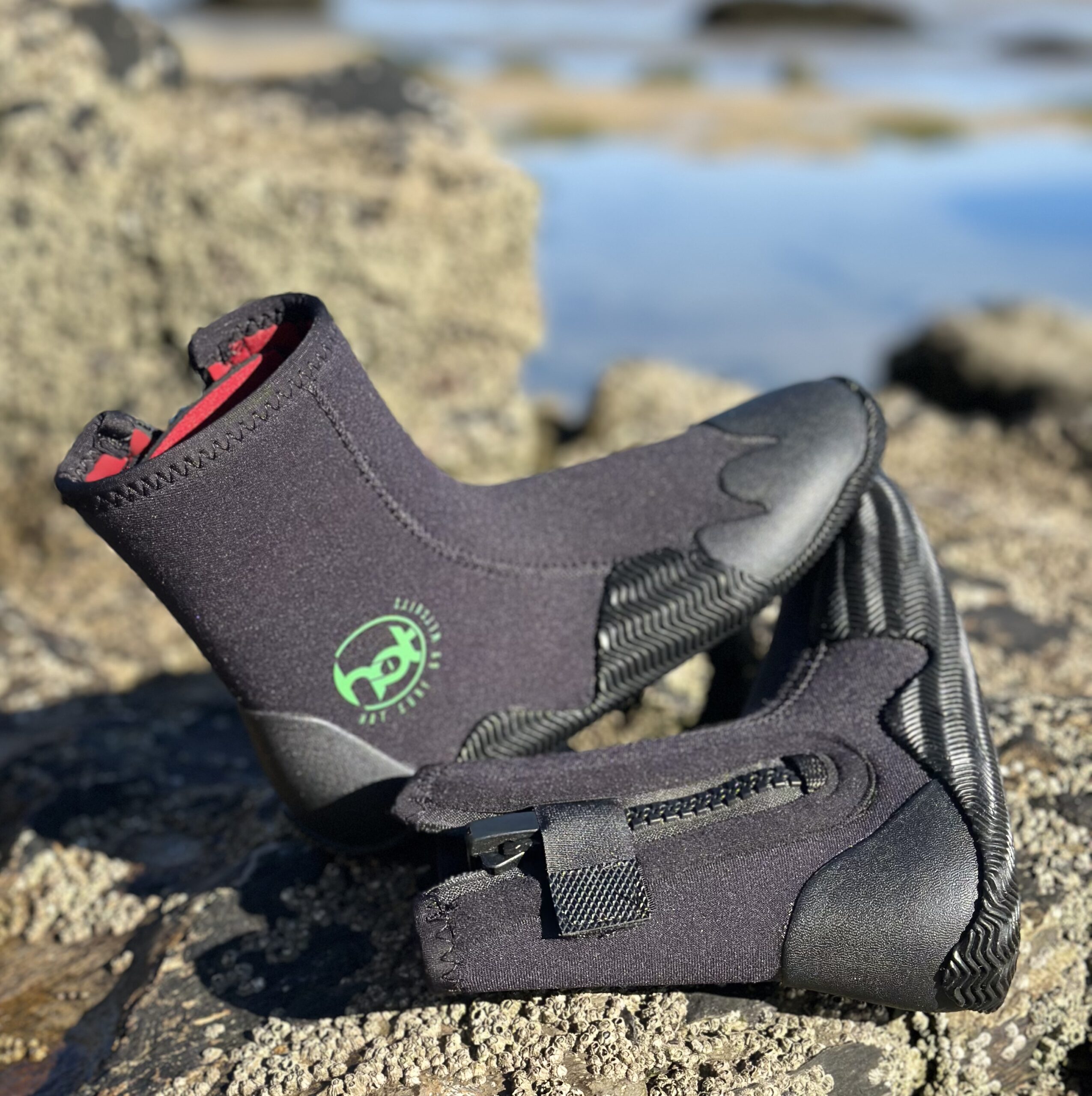 5mm Zipped Wetsuit Boots Neoprene Winter Wetsuit Boot