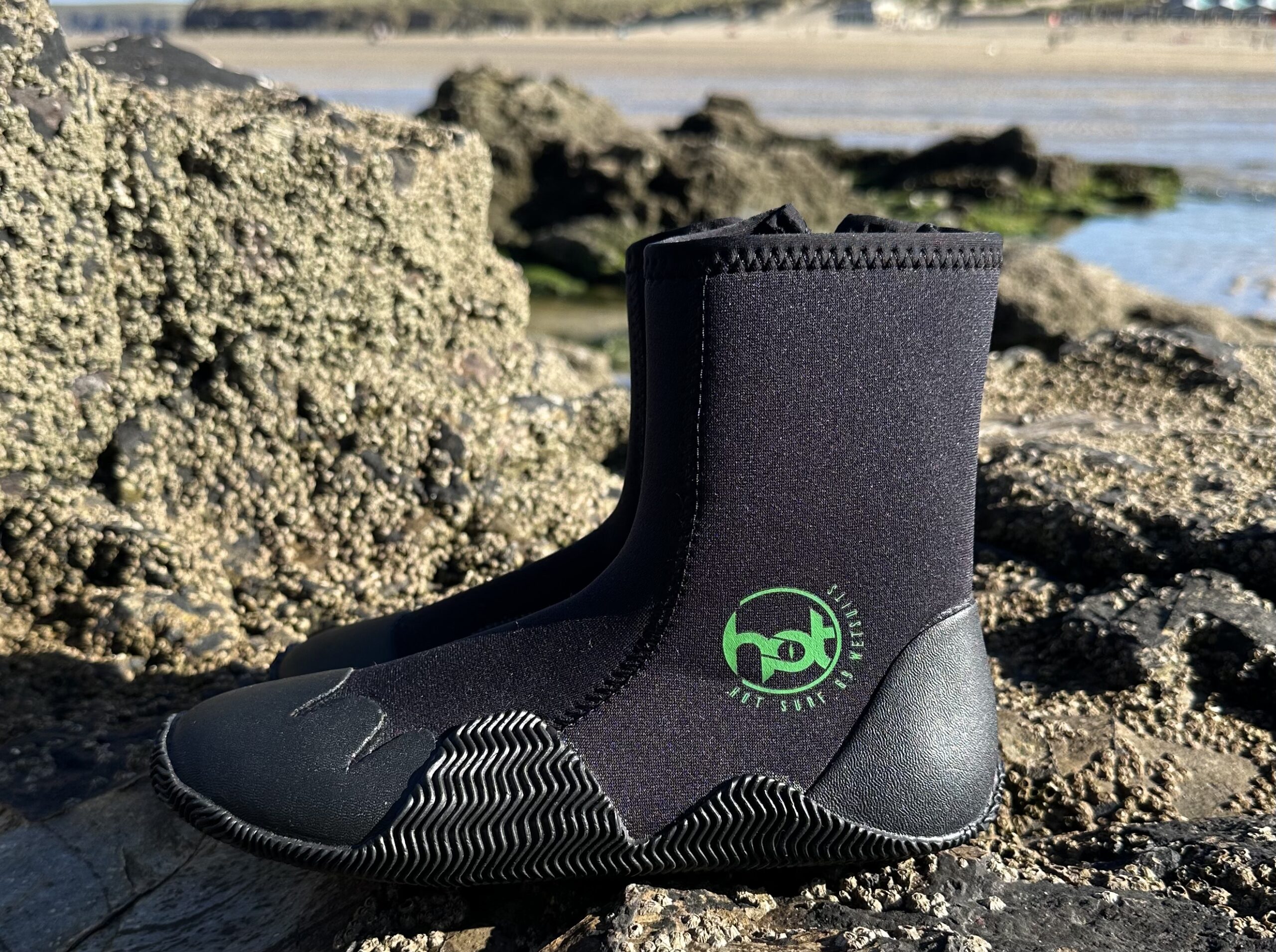 5mm Zipped Wetsuit Boots Neoprene Winter Wetsuit Boot - Image 9