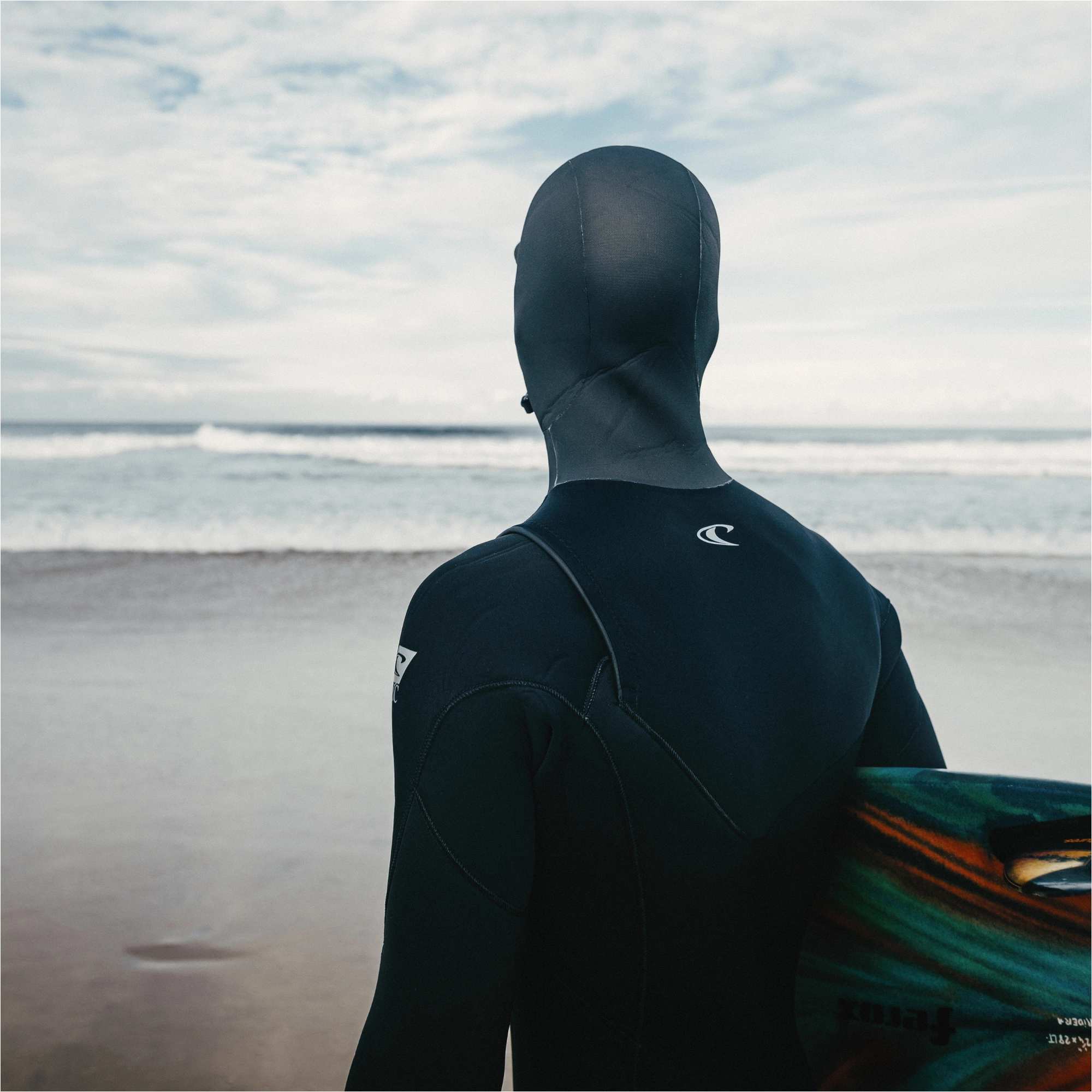 O'Neill Epic 6/4 Hooded Mens Winter Wetsuit Black - Image 3