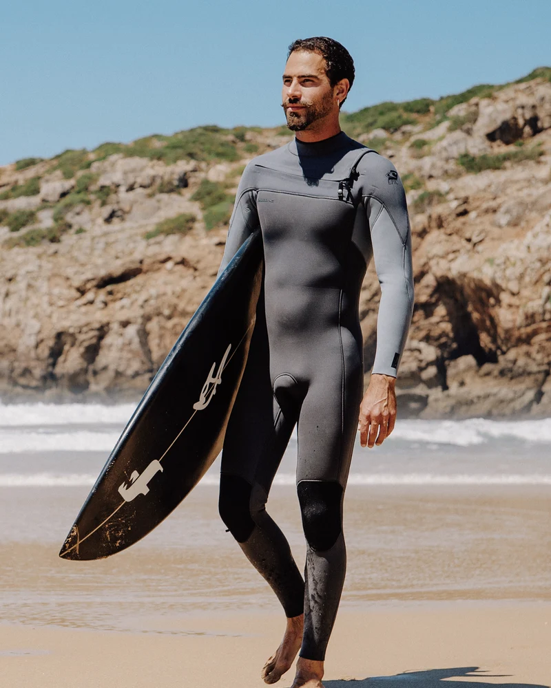 O'Neill Mens Epic 5/4 Chest Zip Winter Wetsuit Tempered Smoke - Image 2