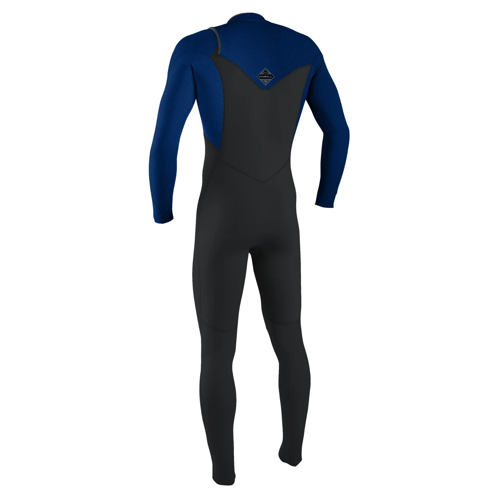 O'Neill Hyperfreak 5/4+ Winter Wetsuit Tempered Steel / Blue - Image 3
