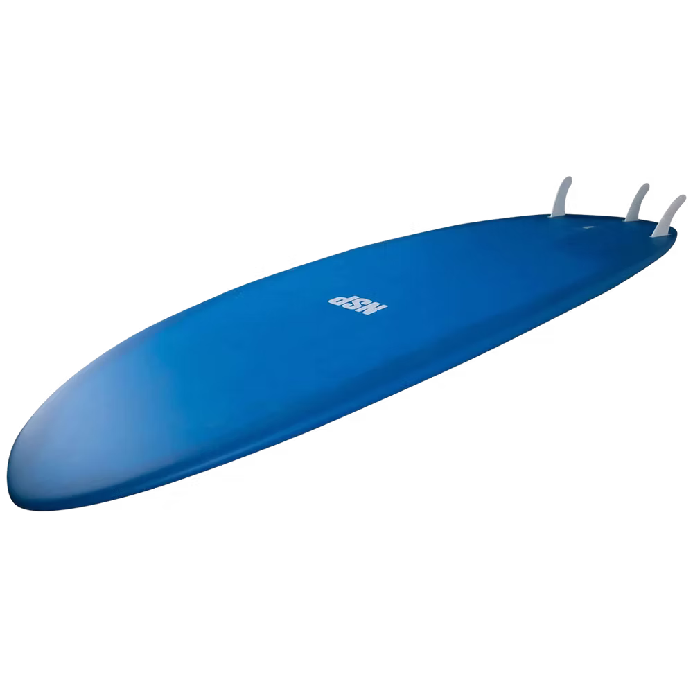 7"6 NSP Surfboard Protect Mini Mal Funboard Inc Leash Fins Wax - Image 3